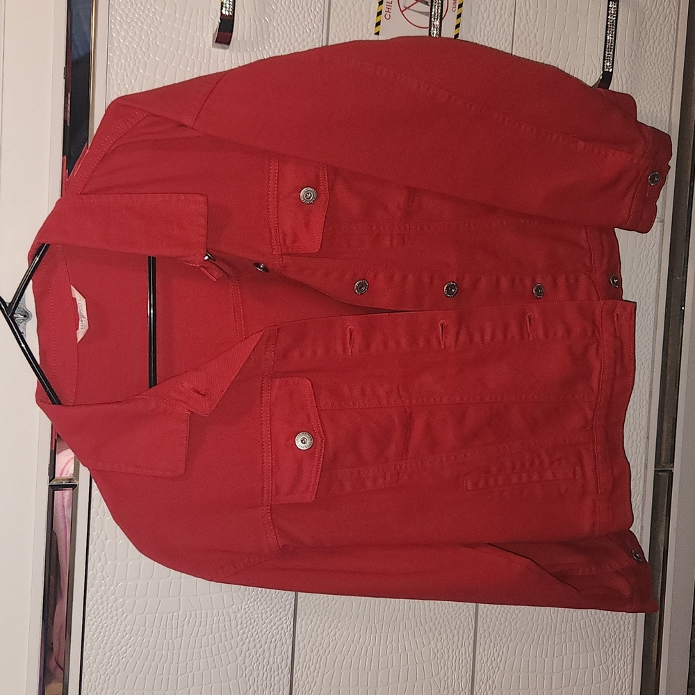 Highway Jeans Jean Jacket - Red